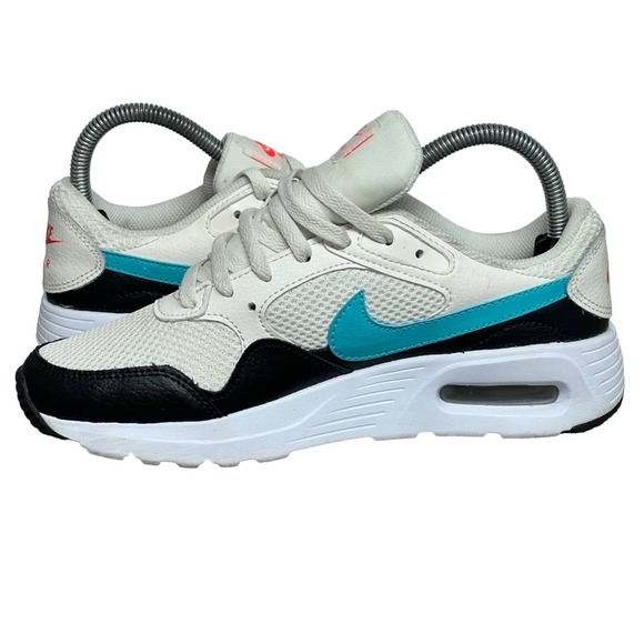 Nike White and Blue Athletic Shoes - Picture 3 of 8